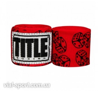 Бинти Title Boxing Print Hand Wraps 180 Dice 450 см