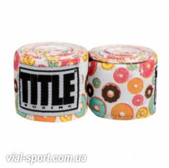 Бинти Title Boxing Print Hand Wraps 180 " Donuts 450 см