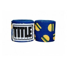 Бинти Title Boxing Print Hand Wraps 180 " Hamburger 450 см