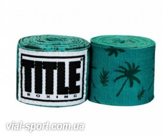 Бинти Title Boxing Print Hand Wraps 180 Palm Tree