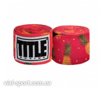 Бинти Title Boxing Print Hand Wraps 180 Pineaplle