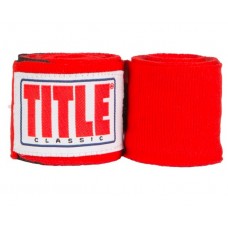 Бинти Title Classic Elite Mexican handwraps red (3 m)