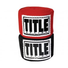 Бинти TITLE Classic Hand Wraps 4,6 м червоний