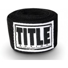 Бинти TITLE Classic Hand Wraps 4,6 м чорний