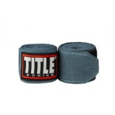 Бинти TITLE Fight Back Semi-Elastic Hand Wraps 4,6 м сірий