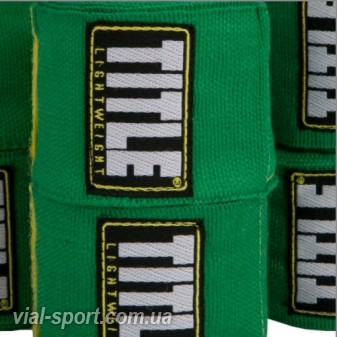 Бинти TITLE P4P Stretch-Weave Hand Wraps (упаковка 3 пари) зеленые3, 8м