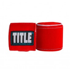 Бинти Title P4P Stretch-Weave hand wraps red (4.3 m)