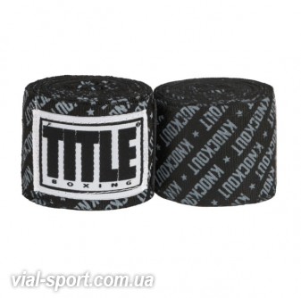 Бинти Title Boxing Print Hand Wraps 180 Knockout (4,5 m)