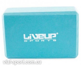 Блок для йоги LiveUp EVA BRICK LS3233A-b