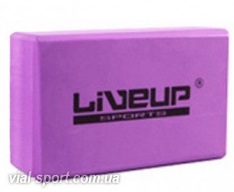 Блок для йоги LiveUp EVA BRICK LS3233A-p