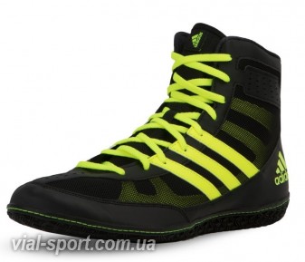 Боксерки Adidas ring wizard 3 boxing shoes black