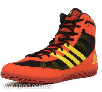 Боксерки Adidas ring wizard 3 boxing shoes orange