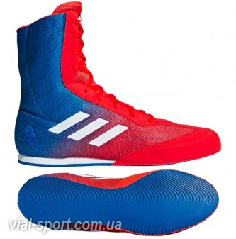 Боксерки Adidas Box Hog Plus Shoes Червоний / синій DA9896