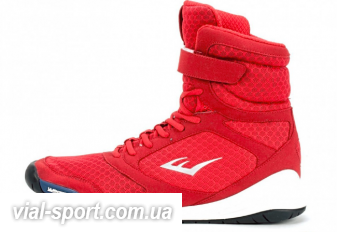 Боксерки EVERLAST Elite High Top Boxing Shoes червоний