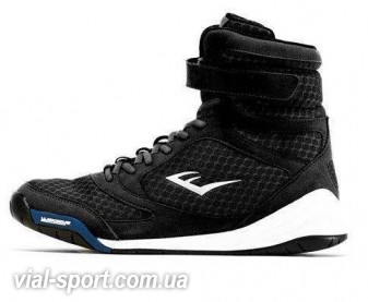 Боксерки Everlast elite high top boxing shoes чорний