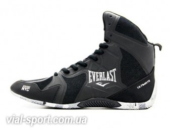 Боксерки Everlast ultimate boxing shoes white black