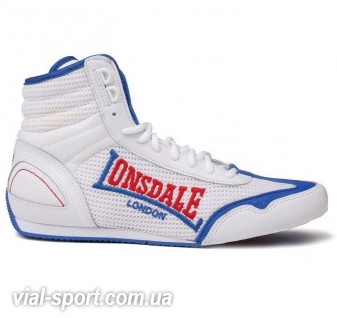 Боксерки Lonsdale Contender Mens Boxing Boots White