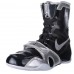 Боксерки NIKE HyperKO Boxing black silver білі з синім