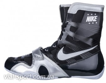 Боксерки NIKE HyperKO Boxing black silver