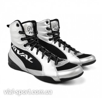 Боксерки RIVAL RSX-GUERRERO DELUXE BOXING BOOTS срібло