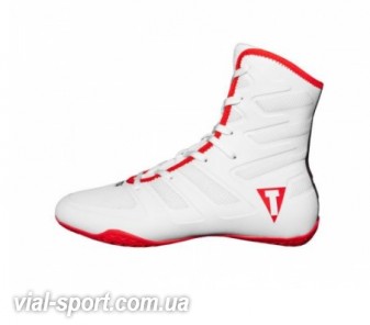 Боксерки TITLE Boxing Total Balance Boxing Shoes White Red