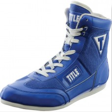 Боксерки title hyper speed elite boxing shoes blue