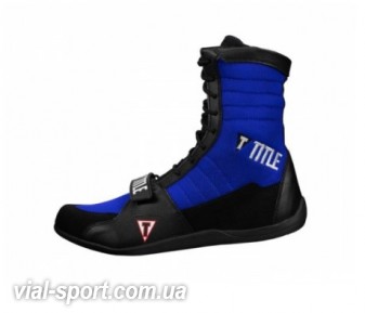 Боксерки Title Ring Freak Boxing Shoes Black Blue