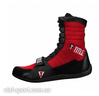 Боксерки Title Ring Freak Boxing Shoes Black Red