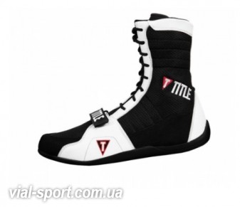 Боксерки Title Ring Freak Boxing Shoes Black White