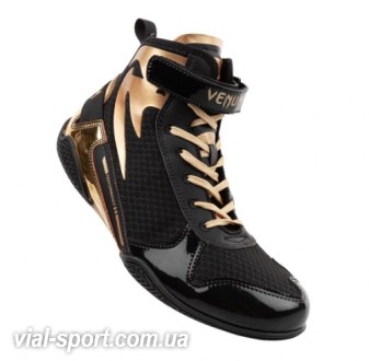 Боксерки Venum Giant Low Boxing Shoes Black Gold