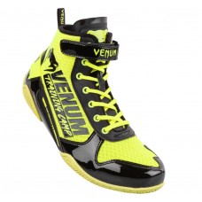 Боксерки Venum Giant Low VTC 2 Edition Boxing Shoes Neo Yellow Black