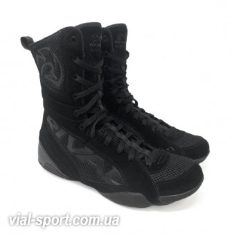 Боксерки високі RIVAL RSX-GUERRERO 03 HI-TOP BOXING BOOTS чорні