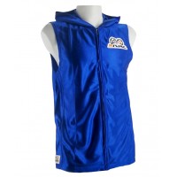 Боксерська безрукавка з капюшоном RIVAL TRAD DAZZLE SLEEVELESS RING JACKET WITH HOOD синій RRJ-02
