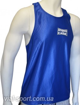 Боксерська майка RING TO CAGE Boxing Competition Jersey / Tank Top синя RCTT 