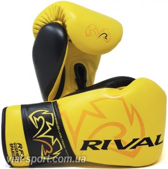 Боксерські рукавички для спарингу RIVAL RFX-GUERRERO SPARRING GLOVES - HDE-F жовті