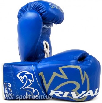 Боксерські рукавички RIVAL RFX-GUERRERO PRO FIGHT GLOVES - HDE-F сині