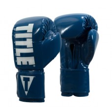 Боксерські рукавички Title Boxing Inferno Intensity Elastic Training Gloves Blue White