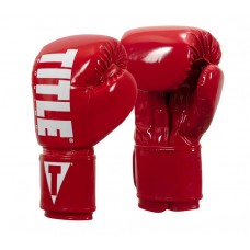 Боксерські рукавички Title Boxing Inferno Intensity Elastic Training Gloves Red White