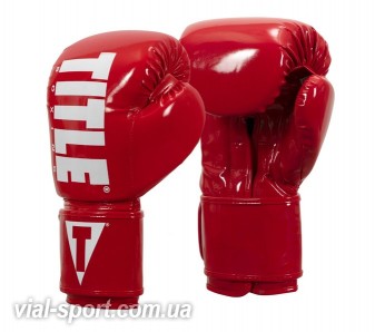 Боксерські рукавички Title Boxing Inferno Intensity Elastic Training Gloves Red White