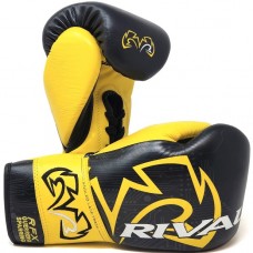 Боксерські спарингові рукавички RIVAL RFX-GUERRERO SPARRING GLOVES P4P EDITION чорний/жовтий