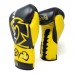 Боксерські спарингові рукавички RIVAL RFX-GUERRERO SPARRING GLOVES P4P EDITION чорний/жовтий