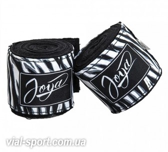 Боксерські бинти Joya Handwraps Tiger білий 3,5 м