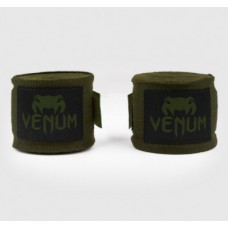 Боксерські бинти Venum Kontact Boxing Handwraps - 2.5m Khaki Black