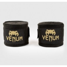 Боксерські бинти Venum Kontact Boxing Handwraps - 4m Black Gold