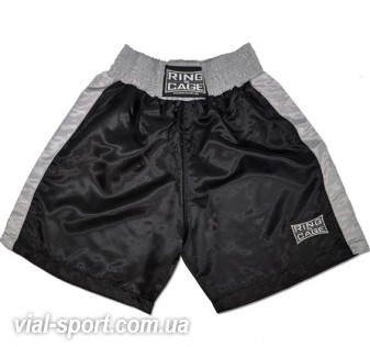 Боксерські дитячі шорти RING TO CAGE Kids Boxing Shorts чорні