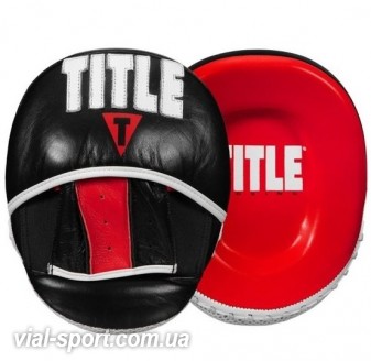 Боксерські шкіряні лапи TITLE Boxing Leather Combination Focus Mitts CBFPM 586/5000