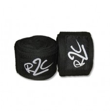 Боксерські котонові бинти RING TO CAGE R2C Handwraps Cotton 180 "457см чорні