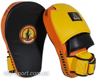 Боксерські лапи RING TO CAGE MUGHALS Curved Pro Punch Mitt MFG-34B пара