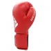 Боксерські рукавички Adidas "Hybrid 100" (червоно/білий, ADIH100SMU)
