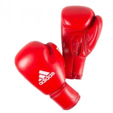 Боксерські рукавички Adidas з ліцензією AIBA (червоні, AIBAG1)